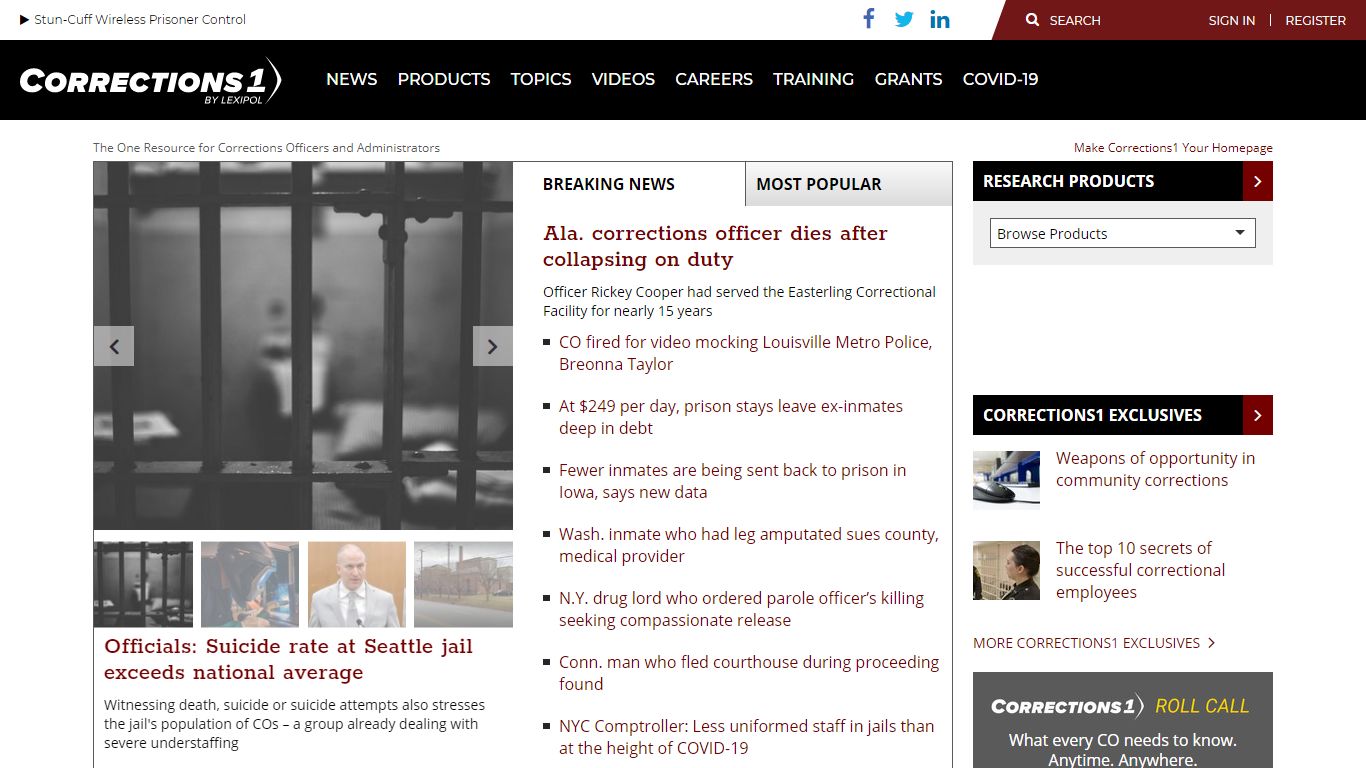 Corrections Officers, Sheriffs, Probation and Parole | Corrections1